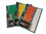 Airgun turret labels (275 yards)