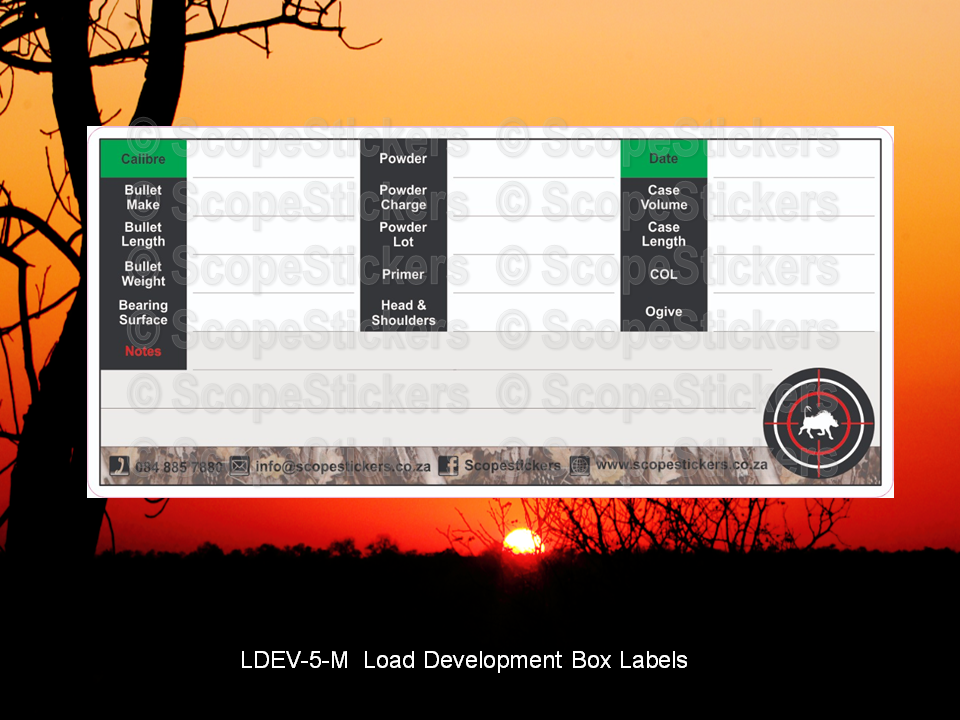 Load My Box Sticker Load box labels (5) – Scope Stickers